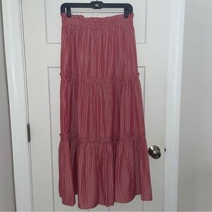 Tuckernuck Prada Striped Maxi Skirt